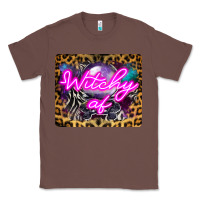 Chestnut Witchy Af Crystal Ball Classic Tee - LillyAllenDesigns
