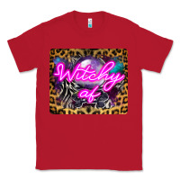 Red Witchy Af Crystal Ball Classic Tee - LillyAllenDesigns