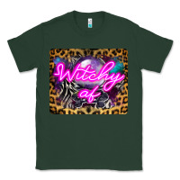 Sports Green Witchy Af Crystal Ball Classic Tee - LillyAllenDesigns