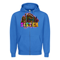 True Royal football sister Zipper Hoodie - OliviaCreatesArt