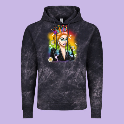 Drag Queen Vintage Hoodie Designed By Artiststas