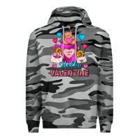 Slate Camo Hello Valentine Valentine's Day Coffee Mug Premium Hoodie - FaDigitalArtStudio
