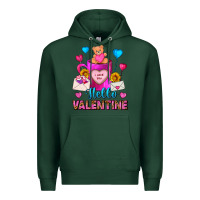 Sports Green Hello Valentine Valentine's Day Coffee Mug Premium Hoodie - FaDigitalArtStudio