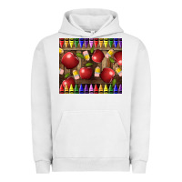Pigment Lunar Rock Crayons And Apples Urban Hoodie - LillyAllenDesigns