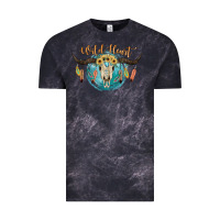 Cloud Black Wild Heart Vintage Tee - JahusDesignShop