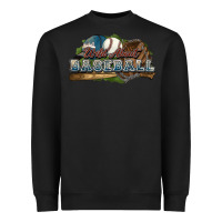 Black Wild about Baseball Heavyweight Sweatshirt - HowdyJamesFarm