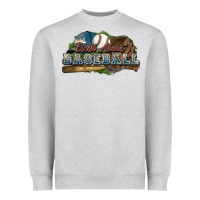 Heather Grey Wild about Baseball Heavyweight Sweatshirt - HowdyJamesFarm