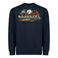 Navy Wild about Baseball Heavyweight Sweatshirt - HowdyJamesFarm