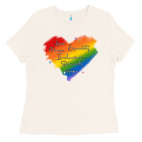 Bone kindness equality peace love inclusion diversity h Ladies Tee - MaliasSmallBusiness