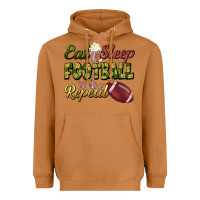 Meerkat eat sleep football repeat Heavyweight Hoodie - BundleAndBundleShop