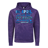 Cloud Purple in april we wear blue for autism awareness Vintage Hoodie - Artiststas