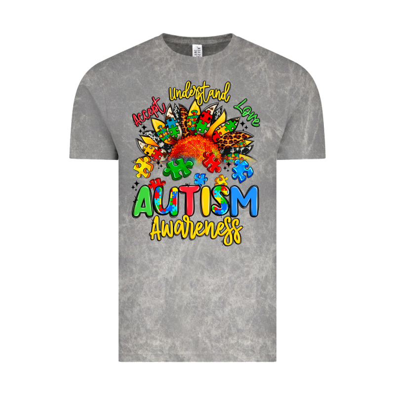 Accept Understand Love Autism Awareness Vintage Tee by Artiststas | Teevron