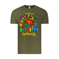 Vintage Olive accept understand love autism awareness Vintage Tee - Artiststas