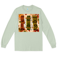 Matcha pumpkins leaves flannels hayrides football Long Sleeve Tee - texasbilliewilder