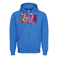True Royal valentines day love horse Zipper Hoodie - OliviaCreatesArt