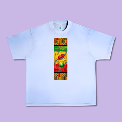 Juneteenth Pen Wrap Urban Heavy Tee Designed By Barkaloodesign