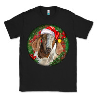 Black Boer Goat Christmas Classic Tee - LillyAllenDesigns
