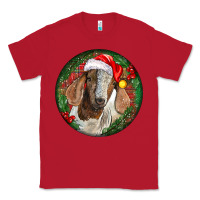 Red Boer Goat Christmas Classic Tee - LillyAllenDesigns