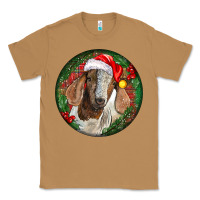 Toasted Coconut Boer Goat Christmas Classic Tee - LillyAllenDesigns
