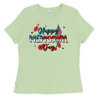 Happy Memorial Day Ladies Tee | Teevron