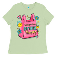 Matcha time for that retail therapy Ladies Tee - MaliasSmallBusiness
