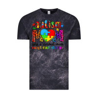 Cloud Black autism mom like a normal mom except much stronger Vintage Tee - Artiststas