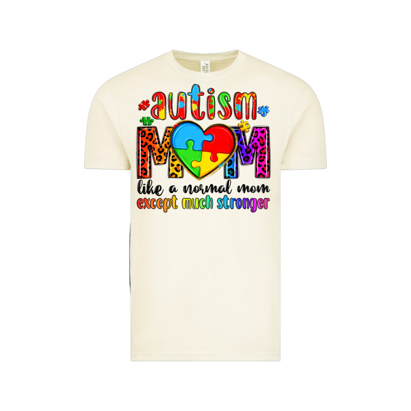 Autism Mom Like A Normal Mom Except Much Stronger Vintage Tee by Artiststas | Teevron