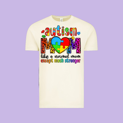 Autism Mom Like A Normal Mom Except Much Stronger Vintage Tee Designed By Artiststas