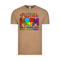 Vintage Coffee autism mom like a normal mom except much stronger Vintage Tee - Artiststas