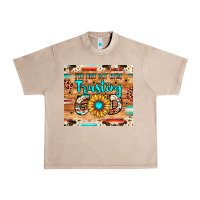 French Oak i'm just out here trusting god Urban Heavy Tee - JahusDesignShop