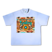 Grape Ice i'm just out here trusting god Urban Heavy Tee - JahusDesignShop