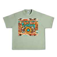 Oil Green i'm just out here trusting god Urban Heavy Tee - JahusDesignShop