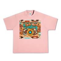 Salmon i'm just out here trusting god Urban Heavy Tee - JahusDesignShop