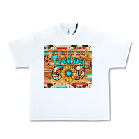 White i'm just out here trusting god Urban Heavy Tee - JahusDesignShop