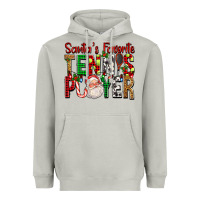 Moon Dust Santa's Favorite Tennis Player For Christmas Heavyweight Hoodie - FaDigitalArtStudio