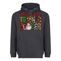 Smoke Santa's Favorite Tennis Player For Christmas Heavyweight Hoodie - FaDigitalArtStudio