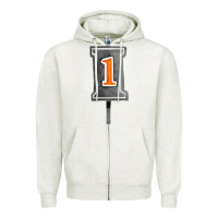 Oatmeal Heather marker 1 chain fa element Zipper Hoodie - FaDigitalArtStudio