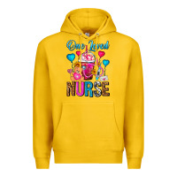 Lemon One Loved Nurse Valentines Day Frappe Coffee Premium Hoodie - FaDigitalArtStudio