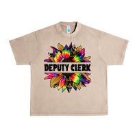 French Oak deputy clerk tie dye sunflower Urban Heavy Tee - Jasminsmagicworld