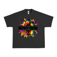 Pigment Black deputy clerk tie dye sunflower Urban Heavy Tee - Jasminsmagicworld