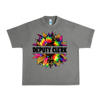 Tornado deputy clerk tie dye sunflower Urban Heavy Tee - Jasminsmagicworld