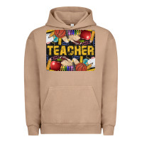 Pigment Burro Western Teacher Black And Glitter Urban Hoodie - LillyAllenDesigns