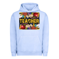 Pigment Grape Ice Western Teacher Black And Glitter Urban Hoodie - LillyAllenDesigns