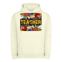 Pigment Pistachio Western Teacher Black And Glitter Urban Hoodie - LillyAllenDesigns