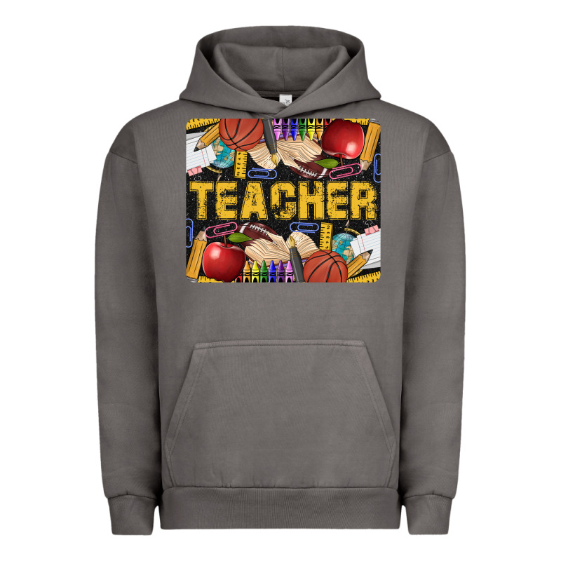 Western Teacher Black And Glitter Urban Hoodie by LillyAllenDesigns | Teevron