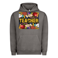 Pigment Tornado Western Teacher Black And Glitter Urban Hoodie - LillyAllenDesigns