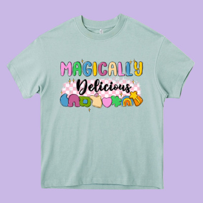 Magically Delicious Heavy Core Tee Designed By Maliassmallbusiness