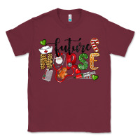 Burgundy Chrismas future nurse Classic Tee - LillyAllenDesigns