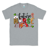 Heather Grey Chrismas future nurse Classic Tee - LillyAllenDesigns