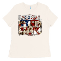 Bone baseball dad Ladies Tee - Jasminsmagicworld